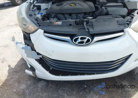 2014 Hyundai Elantra Limited from USA, damaged, VIN 5NPDH4AEXEH462605